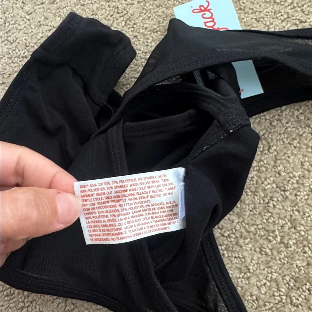 007 NWT‎ Cat & Jack Dance Gymnastics Open Keyhole Back Leotard - Size: XS (4/5)